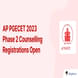 AP PGECET 2023 Phase 2 Counselling Registrations Open  @tpgecet-sche1.aptonline.in; Check Details Here